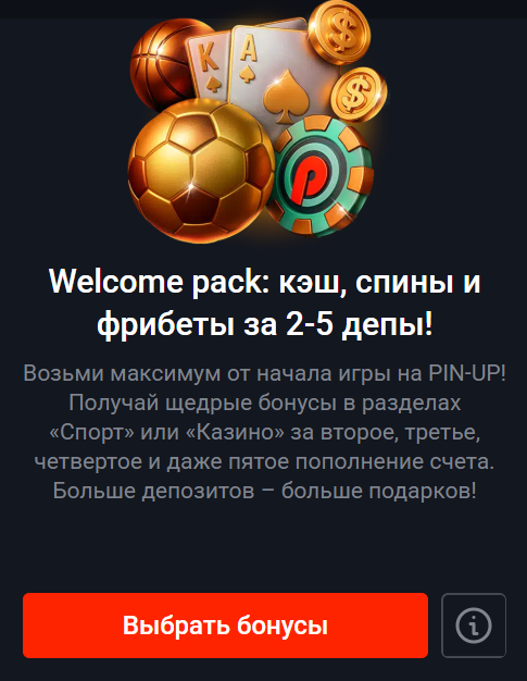 pin up бонус за регистрацию